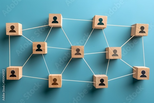 Connected Individuals in a Collaborative Network