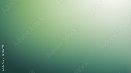 Green Gradient Background: A soft, tranquil green gradient fades into a bright white, creating a serene and minimalist backdrop. perfect for websites, presentations, and social media.