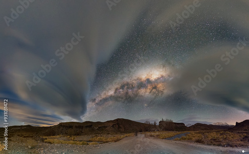 Panorámica en Malargüe, Mendoza, Argentina.