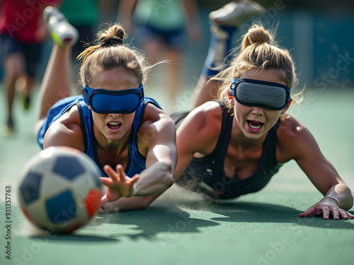 Blindes Spiel: Teamgeist und Geschicklichkeit im Blindenfußball