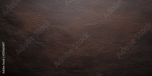 A rustic brown leatherette backdrop featuring a textured finish is perfect for creating designs that evoke a sense of timeless elegance.