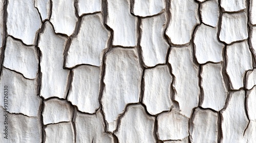 Silver maple bark, featuring delicate, flaky layers with a silvery-gray hue, highlighting the unique texture of the tree's surface