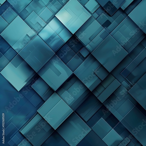 cubic blue-white abstract background