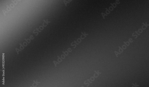 grainy dark gray metallic grey matte texture blurry abstract monochrome background banner