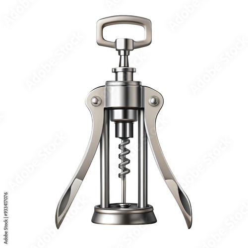 Wine Opener on a transparent background.