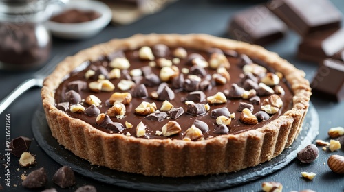 Chocolate Hazelnut Tart: A Sweet Treat