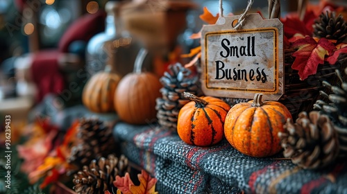 Small Business Fall Decor