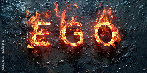 The burning word of the Ego