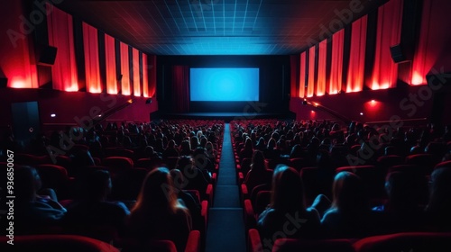 movie theater showcasing films representing the latest entertainment trends