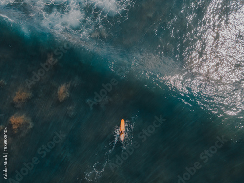 Surfer in Hawaii 