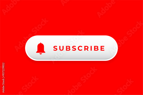 subscribe and follow button icon for web app