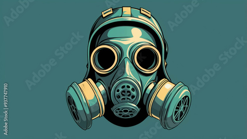 gas mask vector design