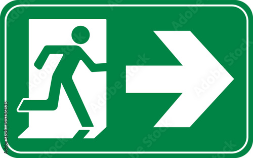 Emergency exit door