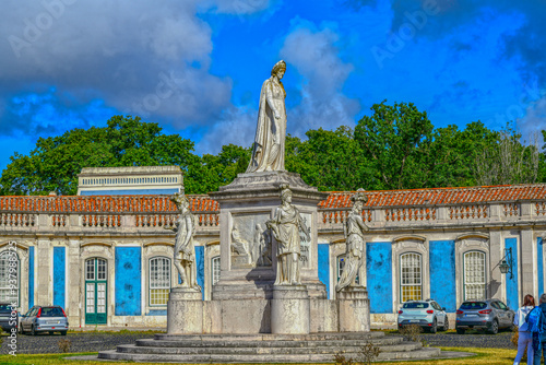 Estátua Dona Maria I in Queluz, Portugal