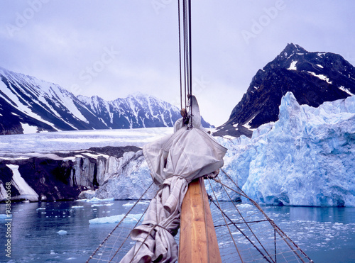 Landscape of Svalbard (Spitsbergen)