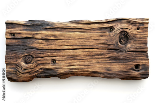 3D-Rendered Old Western Wood Texture with Bullet Holes