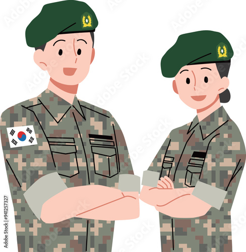 대한민국 군인들