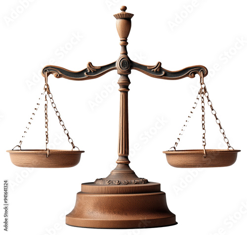 PNG Bronze scales of justice