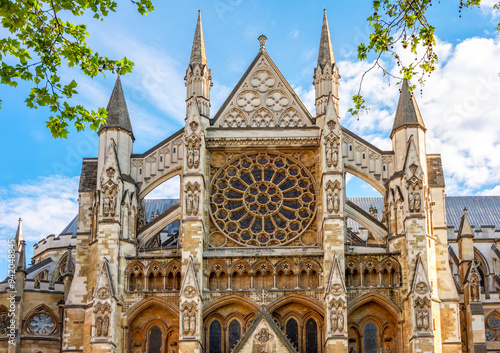 Westminster Abbey in centre of London, UK