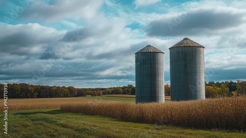 Rural silos in America