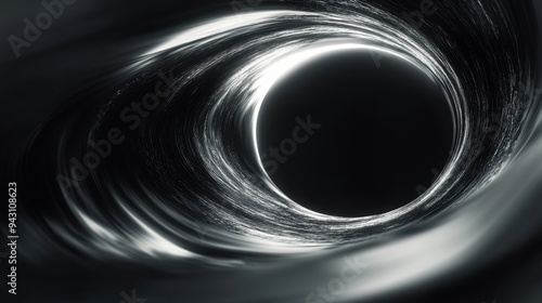 Black Hole Swirl Background