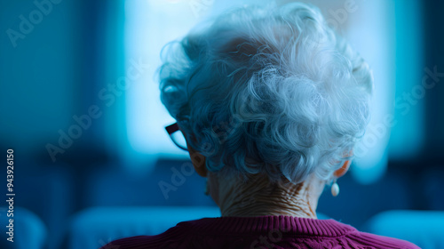 Elderly Enjoying Matinee The Theater