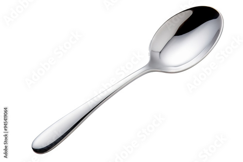 High-resolution teaspoon isolated on transparent background for culinary projects, kitchenware design, and food presentation concepts