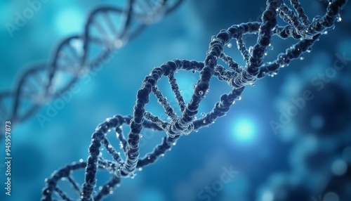 Exploring the blueprint of life DNA sequence in 3D