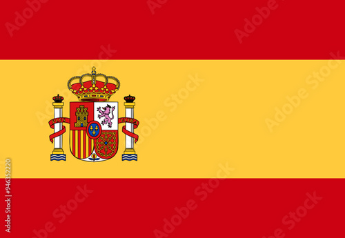 spain flag illustrator country flags