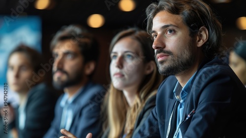 Panel Discussion: Experts come together to discuss and debate a topic, offering their professional insights and perspectives for a thorough exploration. 