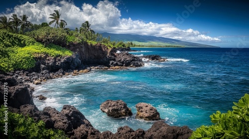 Rocky view of Maui's northwest