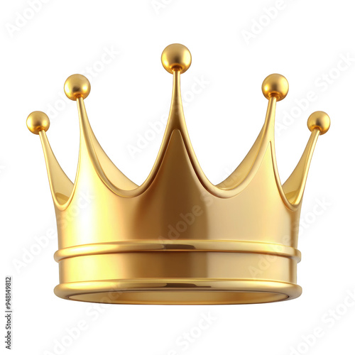 crown, isolated on transparent png background