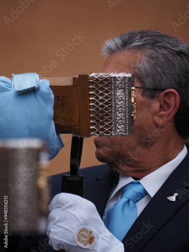 el banzo izquierdo de la virgen de la luz