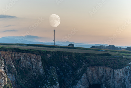 Playing with the moon and multiple exposure for ideal locations!