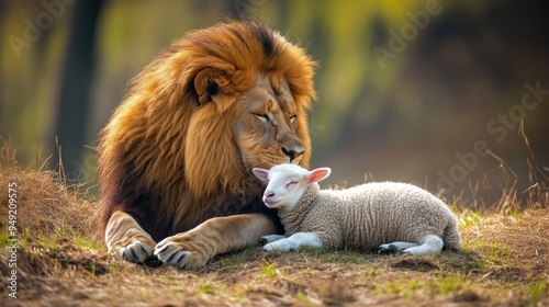 Lion and Lamb: A Symbol of Peace