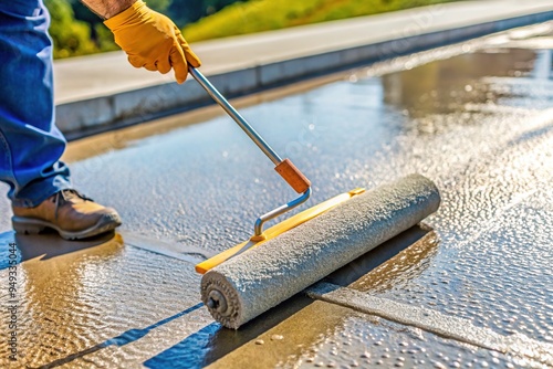 textured concrete sealer for slip resistance