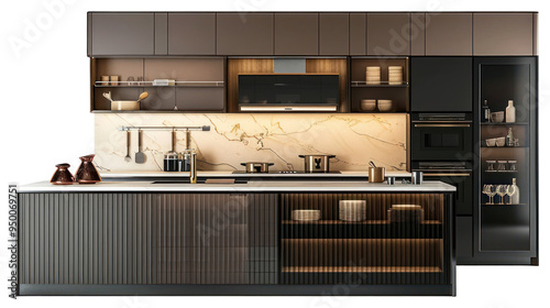 PNG Modern luxury kitchen design