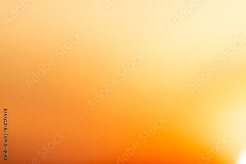 Luxury of light yellow and gold blurred gradient background has a little abstract light. sunlight shadow blurred