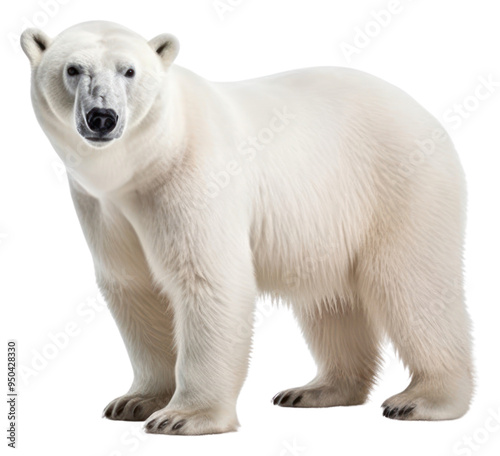 PNG Polar bear wildlife animal mammal.