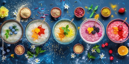 Laba Porridge or Eight Treasure Porridge Basic Components