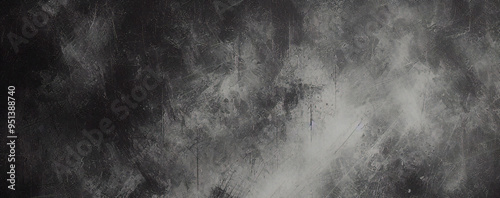 Fondo de hormigón con textura grunge negro oscuro. Panorama de fondo o textura de pizarra negra gris oscuro. Textura de hormigón negro vectorial. Fondo de pared de piedra. 