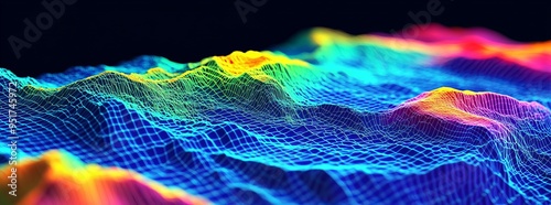 Lidar maps in GIS, derived from mounting data from an unmanned aerial vehicle during earthquakes, tremors, and the movement of lithospheric plates.