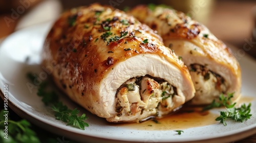 Stuffed chicken