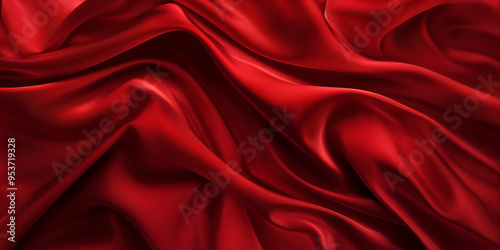 Shiny abstract silky satin fabric background