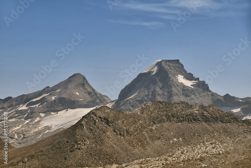 Ciarforon, a beautiful mountain in the Gran Paradiso group