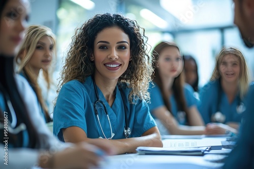 Nurses debrief after a critical procedure emphasizing open communication in healthcare