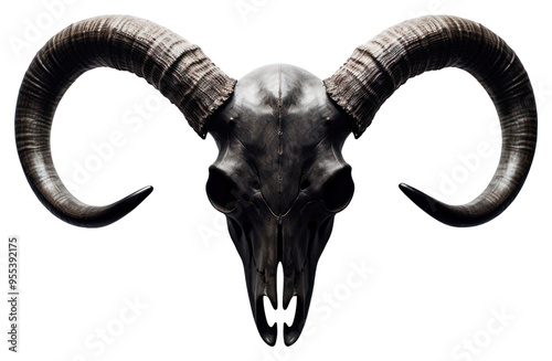 PNG Gothic wildlife buffalo animal.