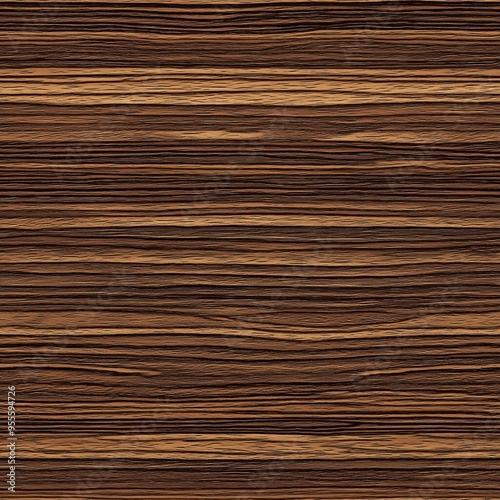 Natural wenge wood texture, seamless pattern