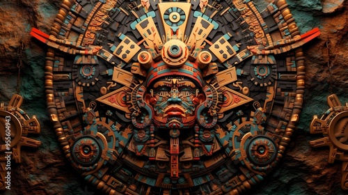 AZTEC CONCEPT ILLUSTRATION