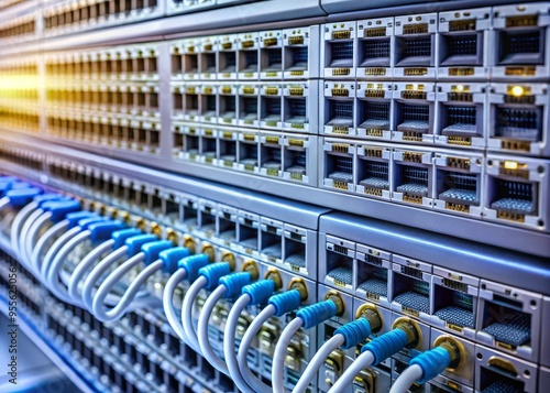 Ethernet Switches Connect Multiple Computer Devices Within A Local Area Network, Allowing Data Transfer And Network